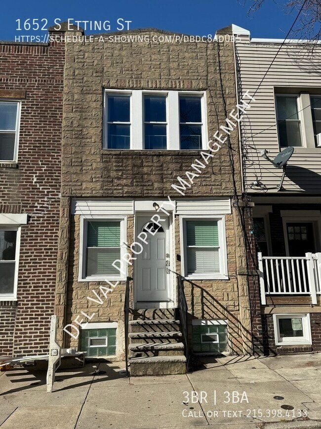 1652 S Etting St in Philadelphia, PA - Building Photo - Building Photo