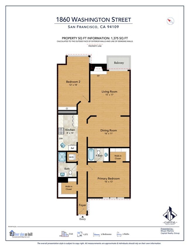property at 1860 Washington St
