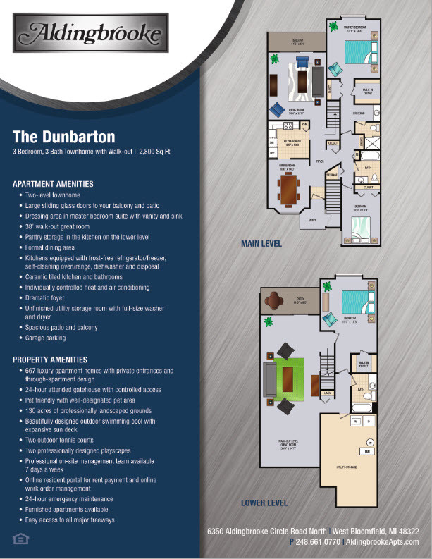 Aldingbrooke Apartments in West Bloomfield, MI