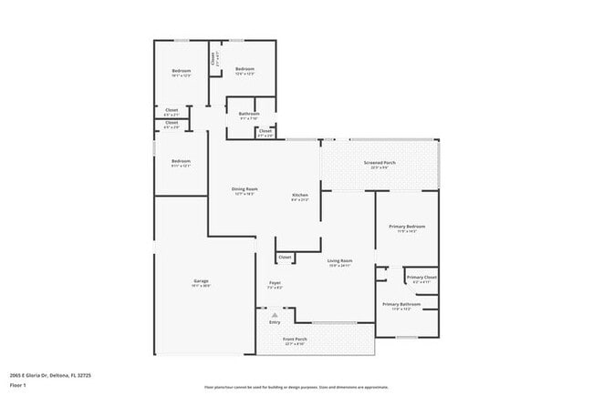 2065 E Gloria Dr in Deltona, FL - Building Photo - Building Photo