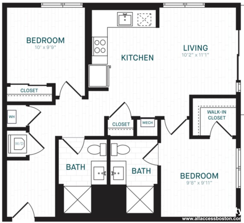 5 Washington St in Brookline, MA - Foto de edificio