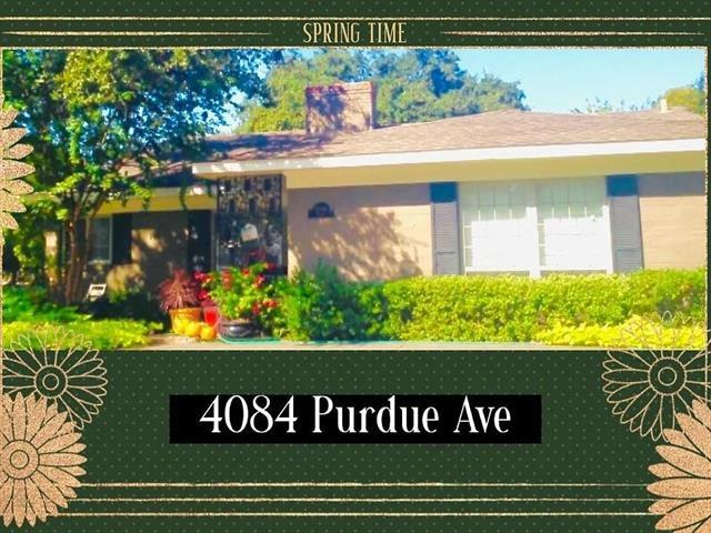 property at 4084 Purdue Ave