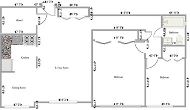 309 Apartments in Somerdale, NJ - Building Photo - Floor Plan