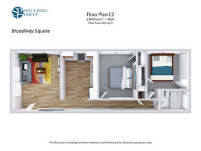 Broadway Square in Madison, WI - Building Photo - Floor Plan