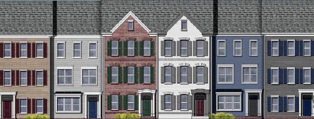 Powhatan Townhouses in Alexandria, VA - Building Photo