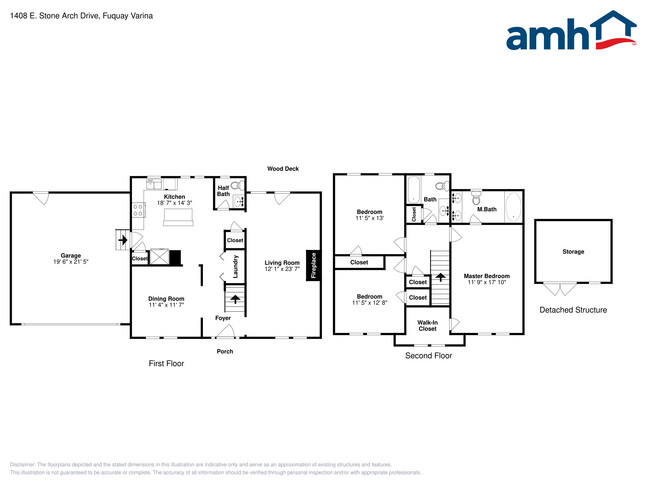 1408 East Stone Arch Drive in Fuquay Varina, NC - Building Photo - Building Photo