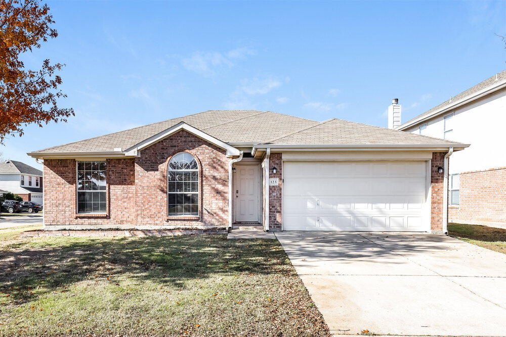 123 Palomino Ln in Krum, TX - Building Photo