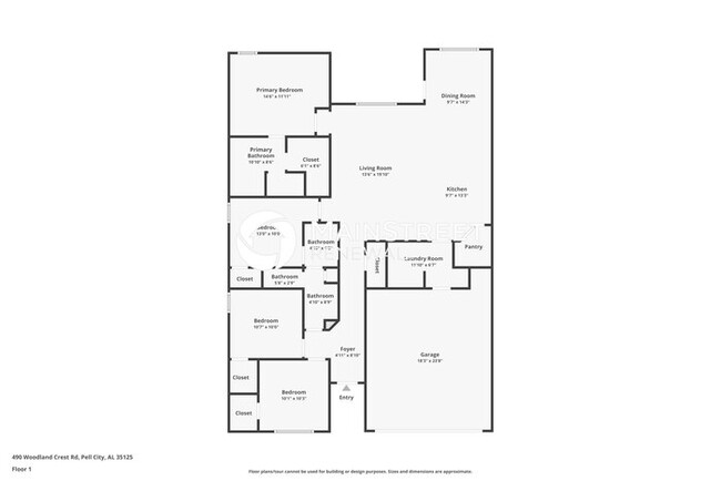 490 Woodland Crst Rd in Pell City, AL - Foto de edificio - Building Photo