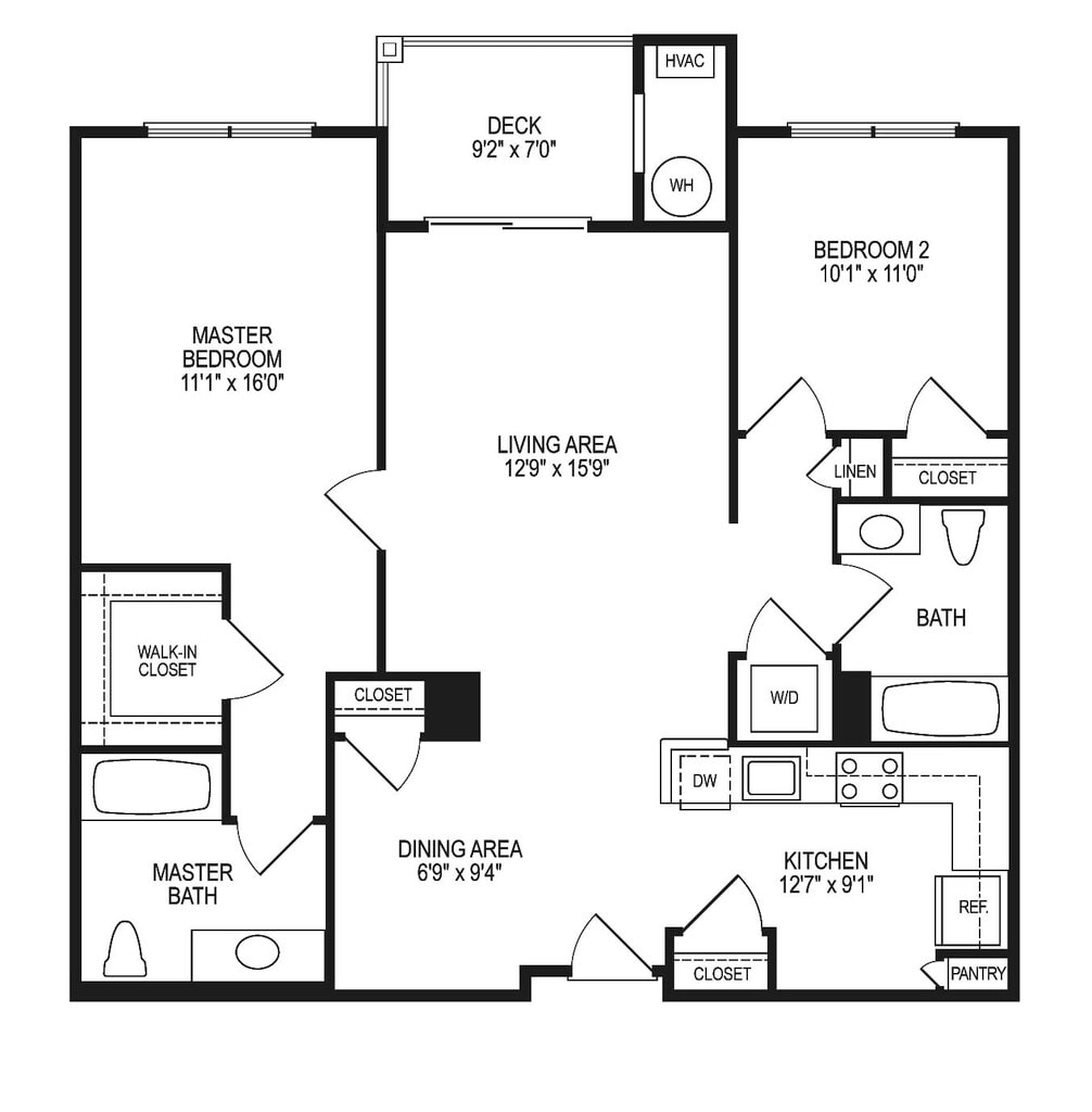 The View at Mill Run Apartments in Owings Mills, MD