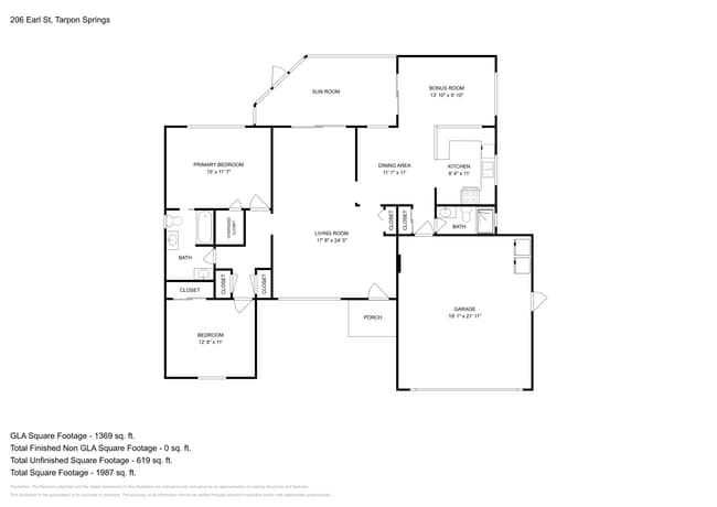 206 Earl St in Tarpon Springs, FL - Building Photo - Building Photo