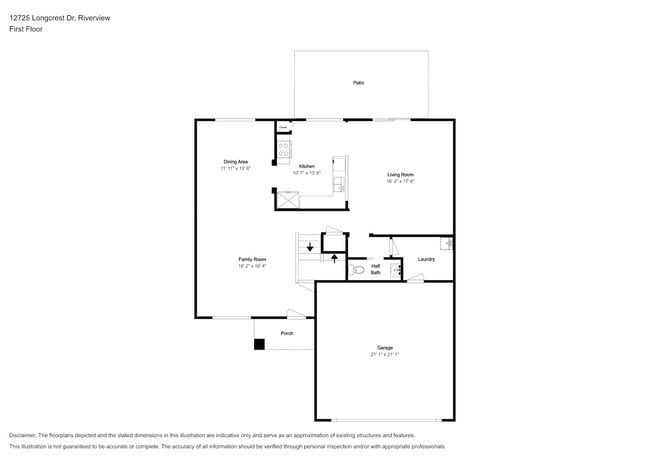 12725 Longcrest Dr in Riverview, FL - Building Photo - Building Photo