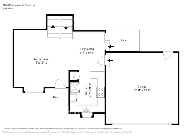 21581 E Aberdeen Dr in Centennial, CO - Foto de edificio - Building Photo