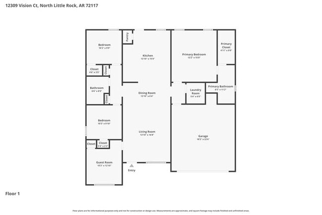 12309 Vision Ct, Unit 226 in North Little Rock, AR - Foto de edificio - Building Photo