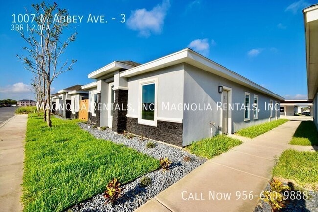 1007 N Abbey Ave, Unit 3 in Edinburg, TX - Foto de edificio - Building Photo