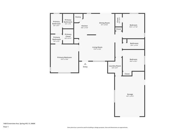 1460 Greenview Ave in Spring Hill, FL - Building Photo - Building Photo