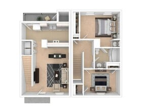 Stone Ranch Townhomes in Seguin, TX - Building Photo - Floor Plan