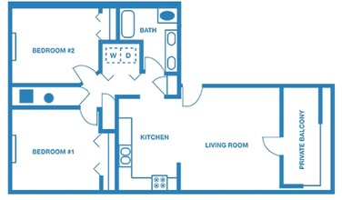 Chateau Royale Apartments in Morgantown, WV - Building Photo - Floor Plan