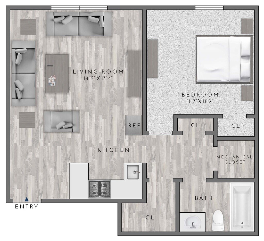 Bunt Commons II 55+ Senior Living Community Apartments in Copiague, NY