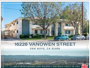 16226 Vanowen St in Van Nuys, CA - Foto de edificio - Building Photo