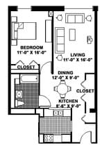 Dearborn Heights Co-Op Towers in Dearborn Heights, MI - Building Photo - Floor Plan