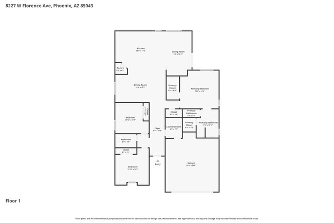 8227 W Florence Ave in Phoenix, AZ - Building Photo - Building Photo