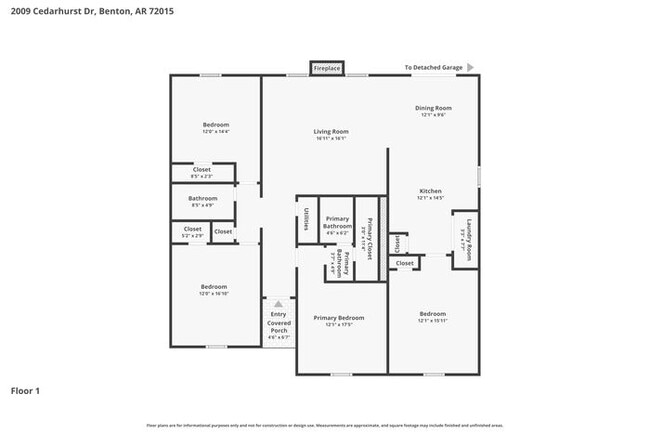 2009 Cedarhurst Dr in Benton, AR - Building Photo - Building Photo