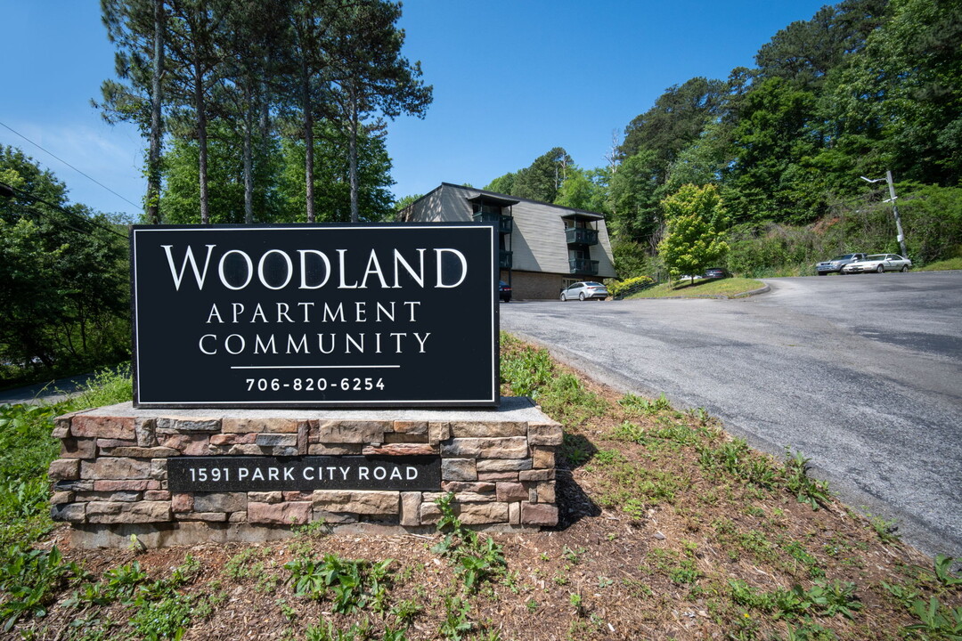 Woodland Apartments in Rossville, GA - Building Photo