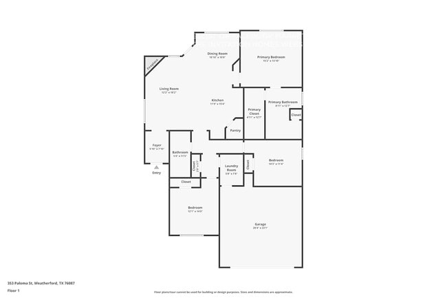 353 Paloma St in Weatherford, TX - Foto de edificio - Building Photo