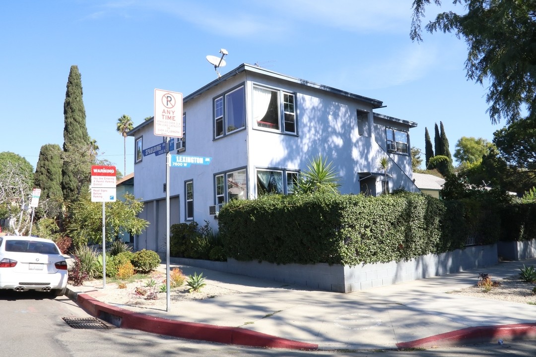 7639 Lexington Ave in West Hollywood, CA - Building Photo