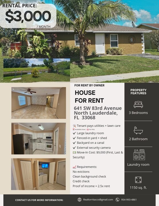 641 SW 83rd Ave in North Lauderdale, FL - Building Photo