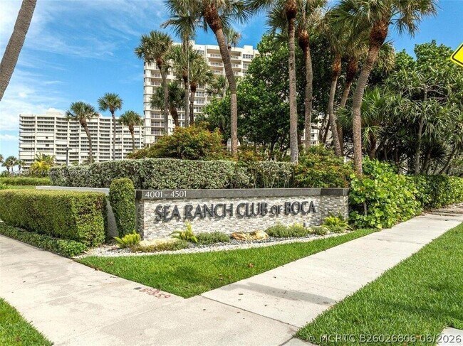 property at 4201 N Ocean Blvd