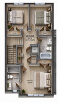 208 Deer Valley Dr in Leduc, AB - Building Photo