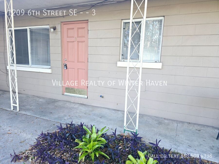 1209 6th St SE-Unit -3 in Winter Haven, FL - Foto de edificio