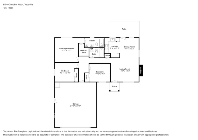 1108 Cinnabar Way in Vacaville, CA - Building Photo - Building Photo