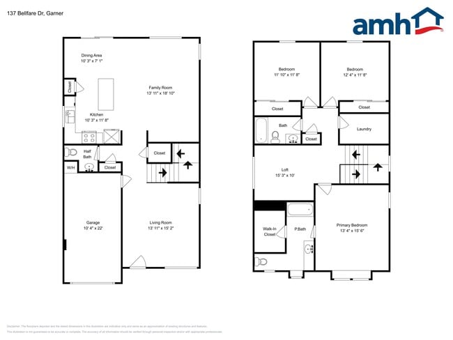 137 Bellfare Dr in Garner, NC - Foto de edificio - Building Photo