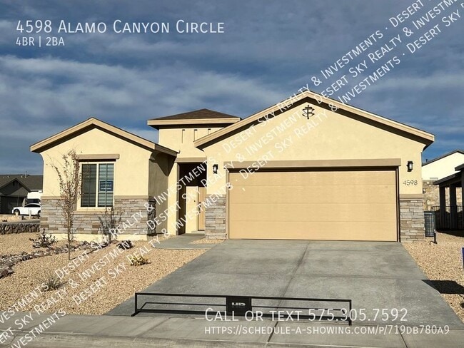property at 4598 Alamo Canyon Cir