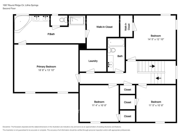 1987 Round Ridge Cir in Lithia Springs, GA - Building Photo - Building Photo