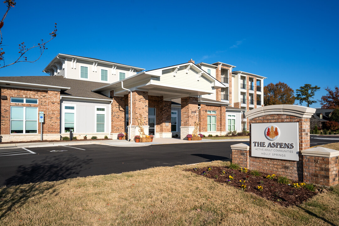 The Aspens Holly Springs in Holly Springs, NC - Foto de edificio