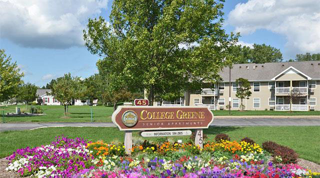 College Greene Senior Apartments in North Chili, NY - Building Photo