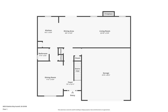 6035 Gladiola Way in Austell, GA - Foto de edificio - Building Photo