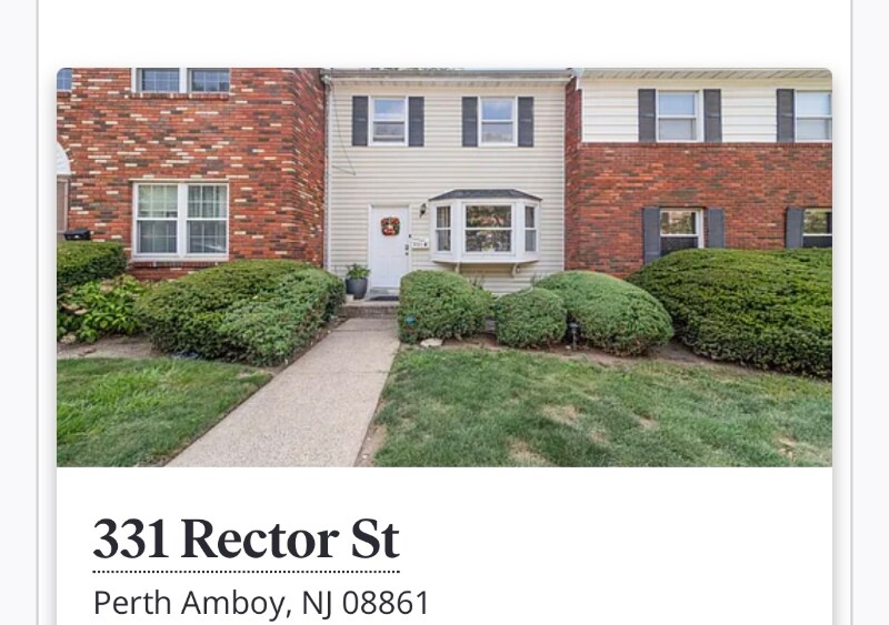 331 Rector St in Perth Amboy, NJ - Building Photo