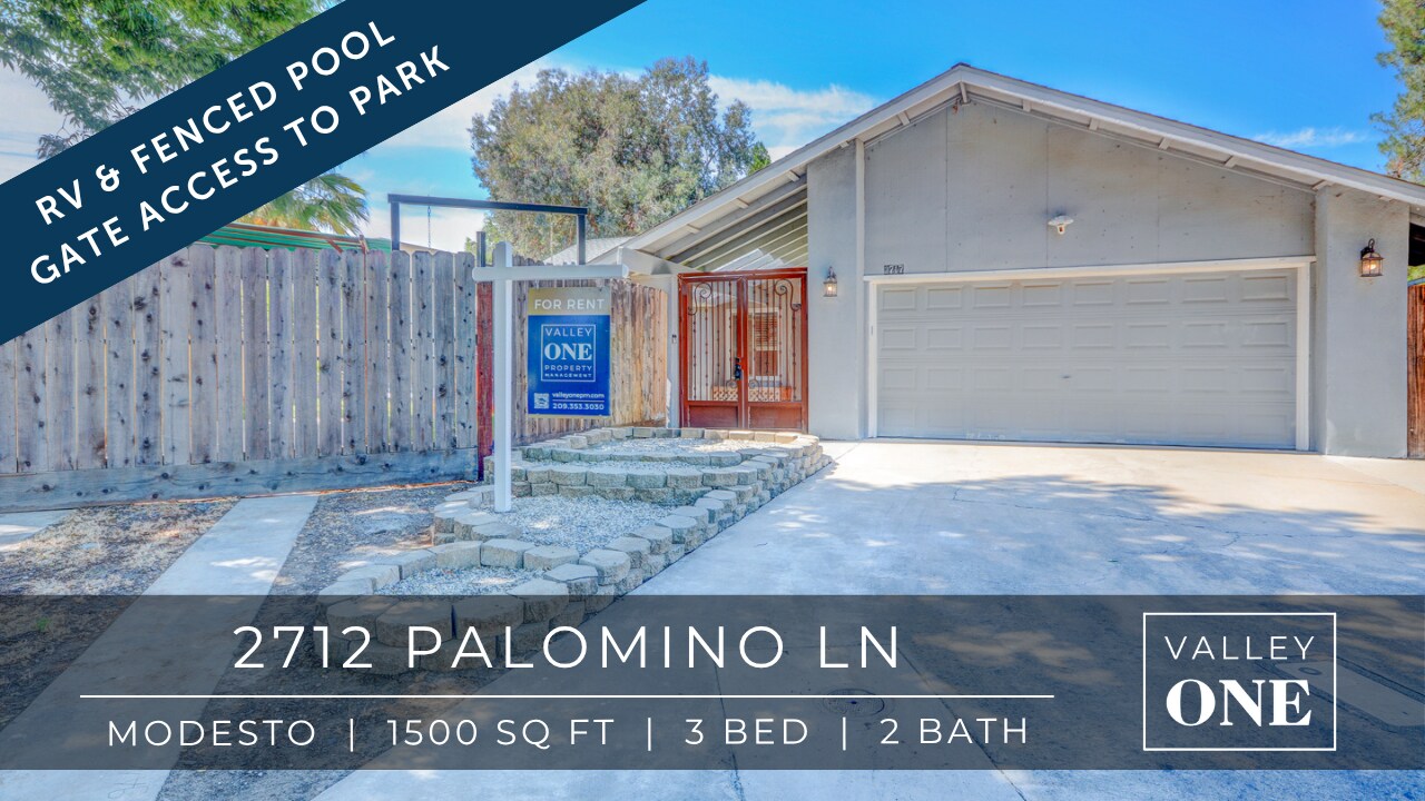 2717 Palomino Ln in Modesto, CA - Building Photo