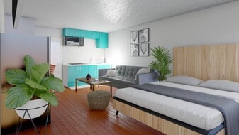 Monarch Luxury Studio Apartments in Tallahassee, FL - Building Photo