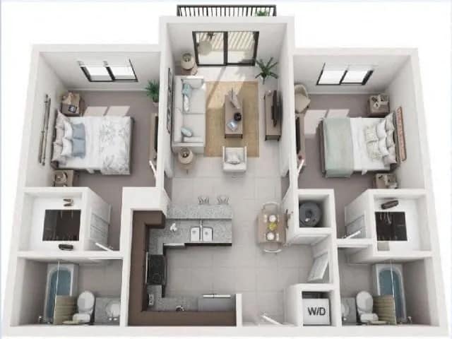 2001 Ludlam Rd, Unit solano in Miami, FL - Foto de edificio - Building Photo