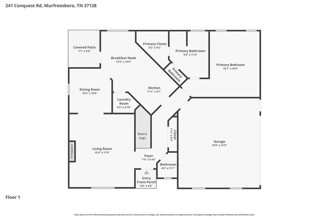 241 Conquest Rd in Murfreesboro, TN - Foto de edificio - Building Photo