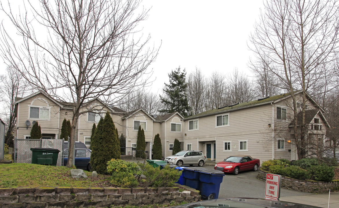 Main Street Townhomes in Seattle, WA - Foto de edificio