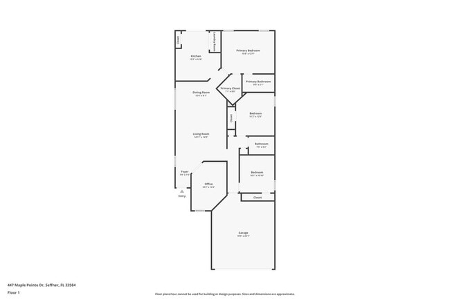 447 Maple Pointe Dr in Seffner, FL - Foto de edificio - Building Photo