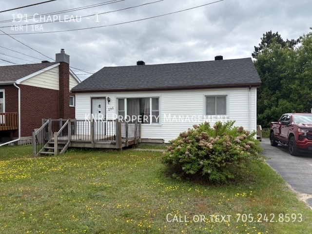 property at 191 Chapleau St
