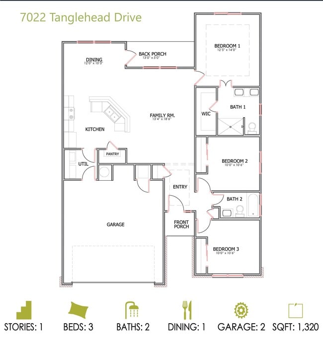 7022 Tanglehead Dr in Temple, TX - Building Photo - Building Photo