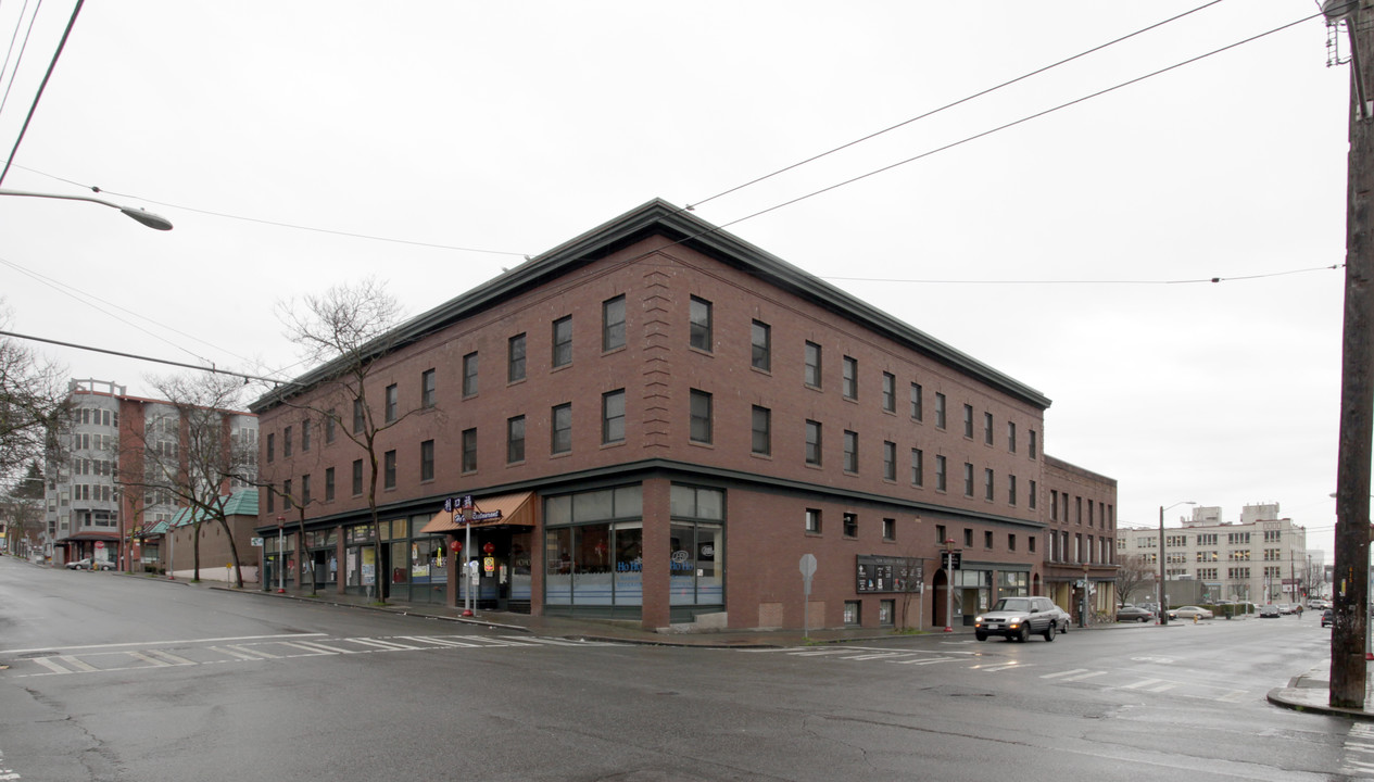 New Central Hotel in Seattle, WA - Foto de edificio